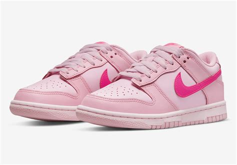 triple pink nike dunks|triple pink dunks release date.